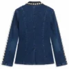 Why Did I Get Married Again Taraji P Henson Blue Embellished Denim Jacket