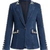 Why Did I Get Married Again Taraji P Henson Embellished Denim Jacket