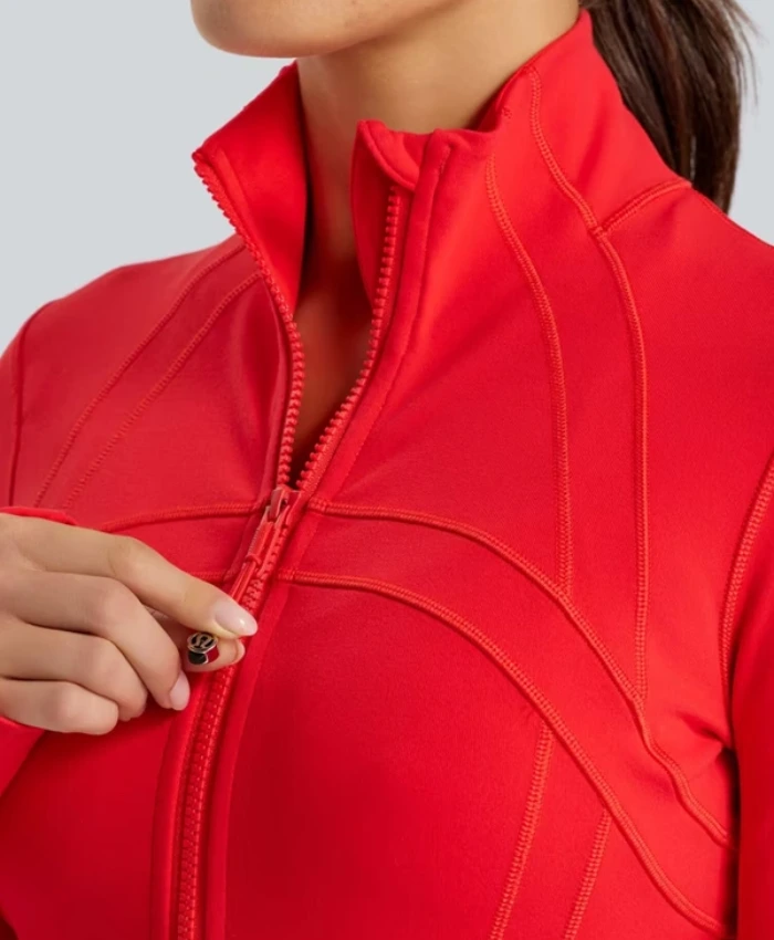 Womens Buffalo Bills lululemon Zip Up Red Jacket