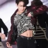 Jungkook Red Sequin Jacket