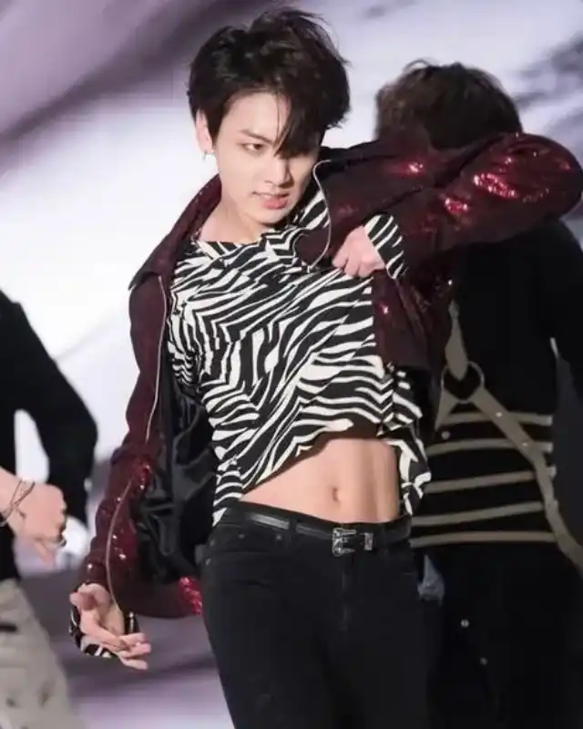 Jungkook Red Sequin Jacket