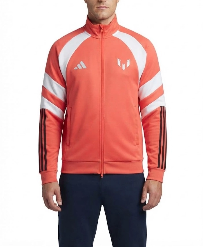 2026 Adidas Messi House of Tiro Red Track Jacket