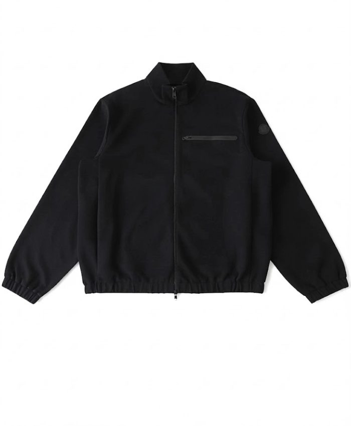 2026 Moncler x Ron Herman Black Fleece Zip Up Jacket