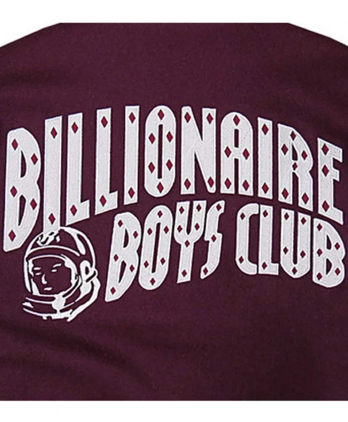 4 Billionaire Boys Club BBC Varsity White Wool Jacket