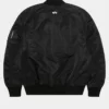 AAPE x Alpha MA1 Black Bomber Jacket