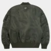 AAPE x Alpha MA1 Green Bomber Jacket