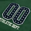 AAPEUNVS Embroidered Full Snap Bomber Jacket Sale 