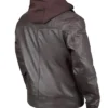 Aaron Paul Movie El Camino A Breaking Bad Jesse Pinkman Brown Jacket