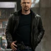 Aaron Paul Movie El Camino A Breaking Bad Jesse Pinkman Brown Leather Jacket