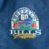 Abercrombie x NFL Hooded Blue Bomber Jacket For Men and Women