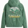 Abercrombie x NFL Hooded Green Bomber Jacket For Men and Women