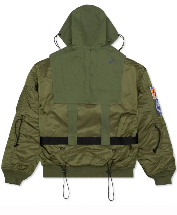Ader Error X Alpha Industries Packable MA1 Nylon Jacket