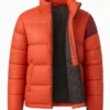 Akira Good For Health Bad For Education Red Puffer Jacket