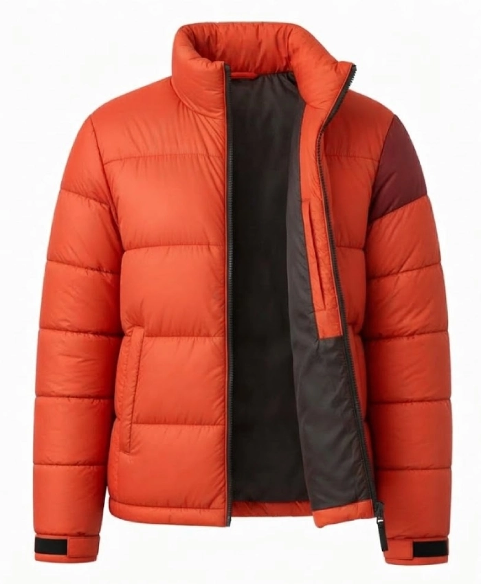 Akira Good For Health Bad For Education Red Puffer Jacket