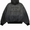 Alpha X Aape Reversible Padded MA1 Quilted Black Hoodie