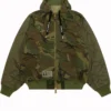 Alpha X Aape Reversible Padded MA1 Quilted Hoodie Sale