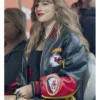 Arrowhead Stadium Chiefs vs Buccaneers Game Taylor Swift Chiefs Leather Jacket Sale