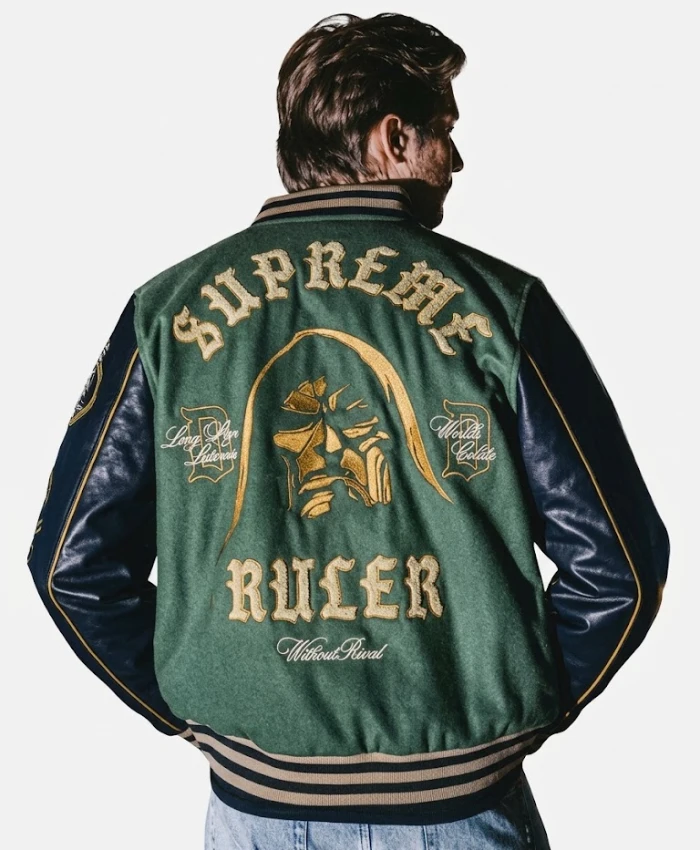 Avengers Doomsday NYCC 2026 Heroes and Villains Doctor Doom Supreme Ruler Without Rival Varsity Jacket