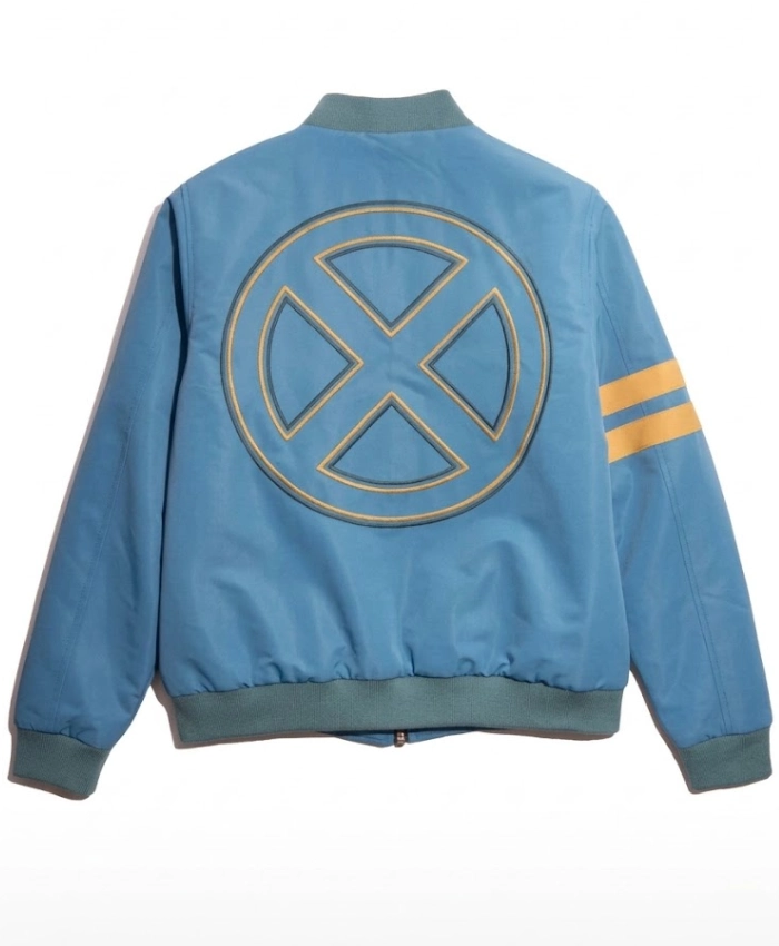 Avengers Doomsday NYCC 2026 Heroes and Villains X Men Ripstop Blue Bomber Jacket