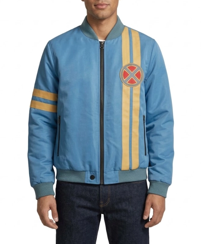 Avengers Doomsday NYCC 2026 Heroes and Villains X Men Ripstop Blue Jacket