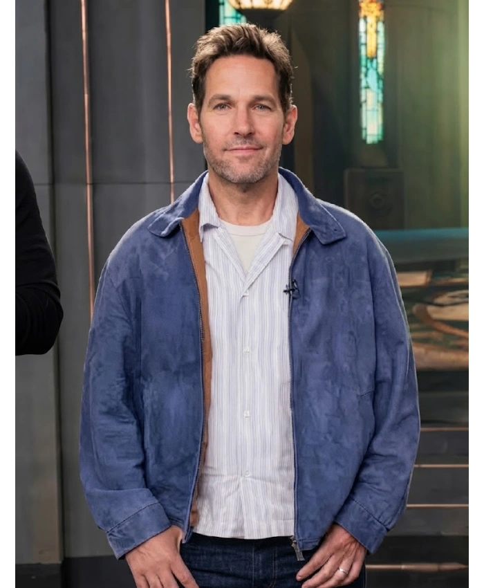 Avengers Doomsday Promo Video 2026 Paul Rudd Blue Suede Jacket