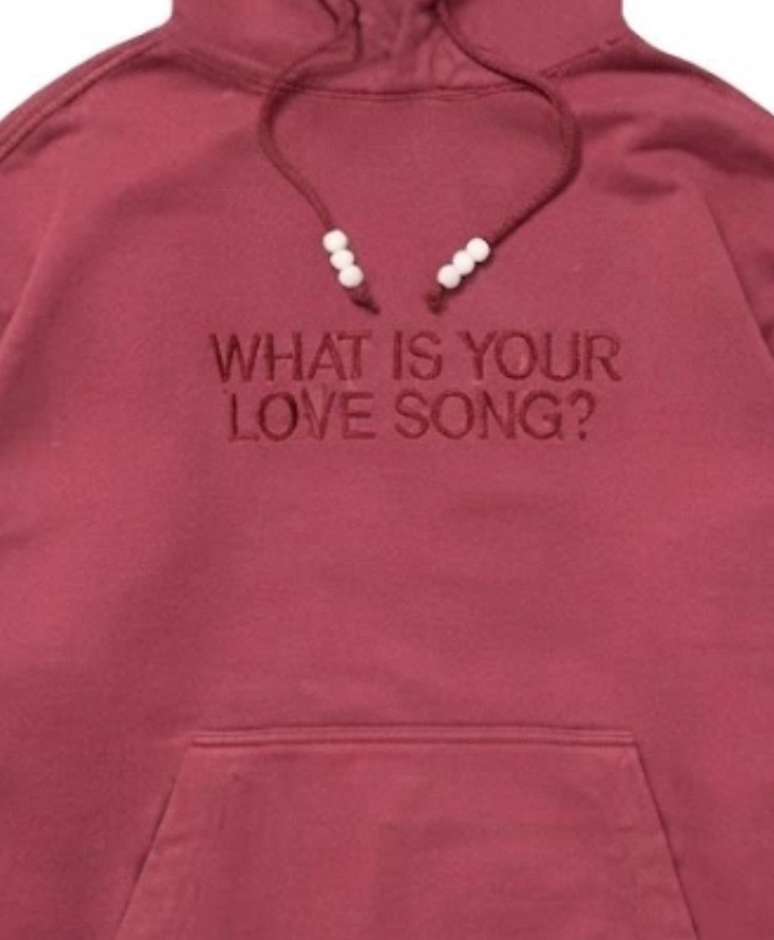 BTS Arirang What is Your Love Song Red Hoodie
