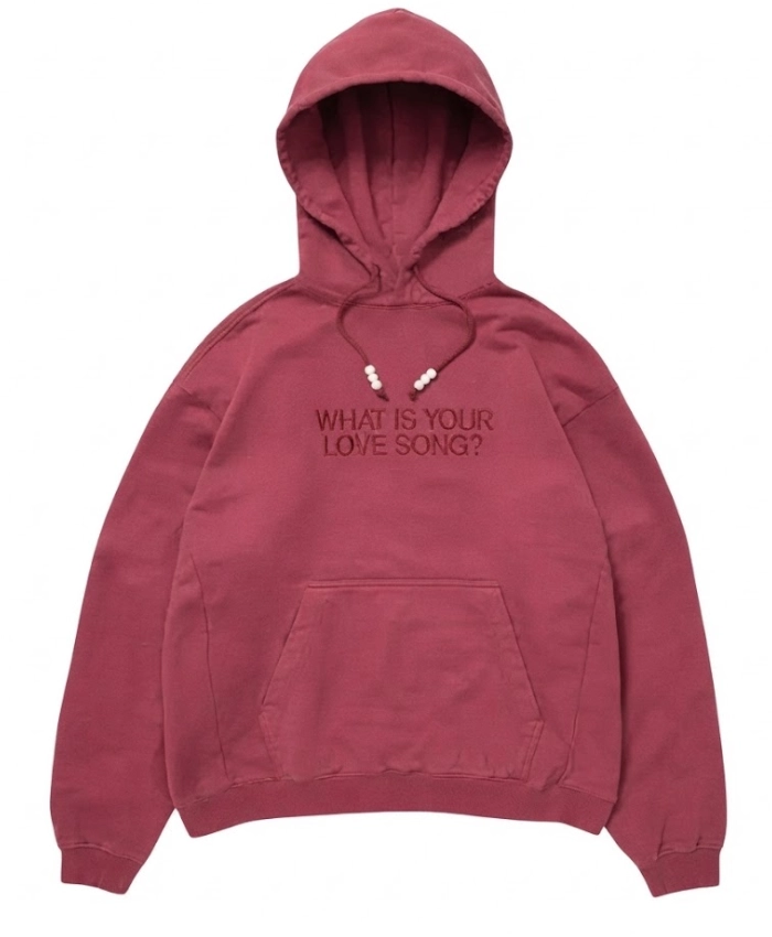 BTS Arirang What is Your Love Song Red Pullover Hoodie