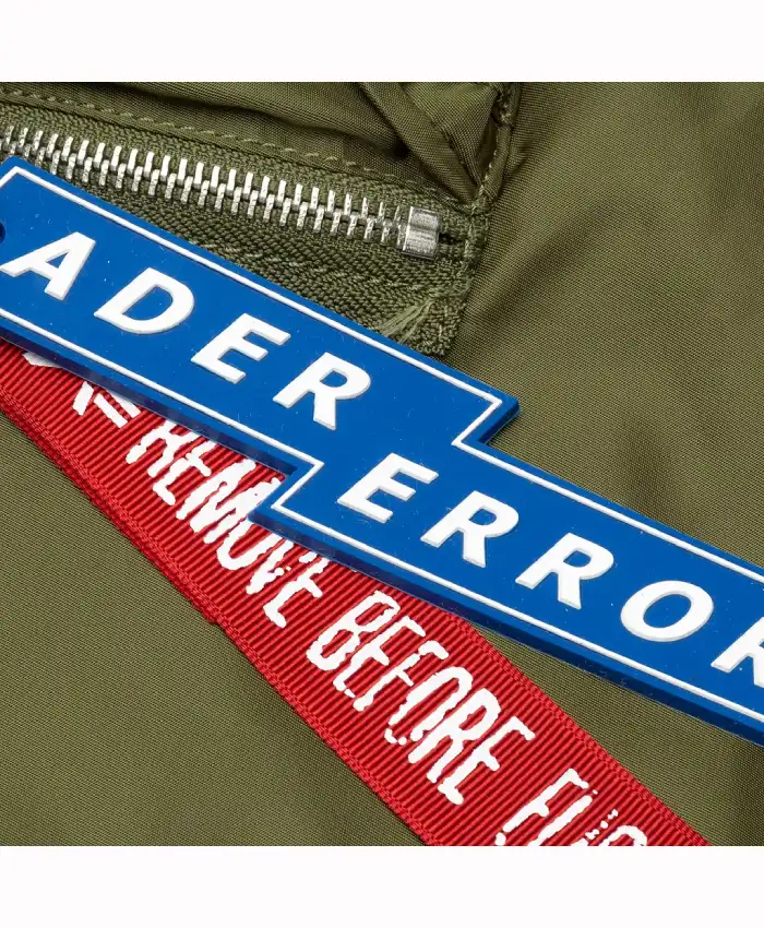 Buy Ader Error X Alpha Industries Packable MA1 Green Nylon Jacket