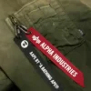Buy Alpha X Aape Reversible Padded MA1 Quilted Hoodie