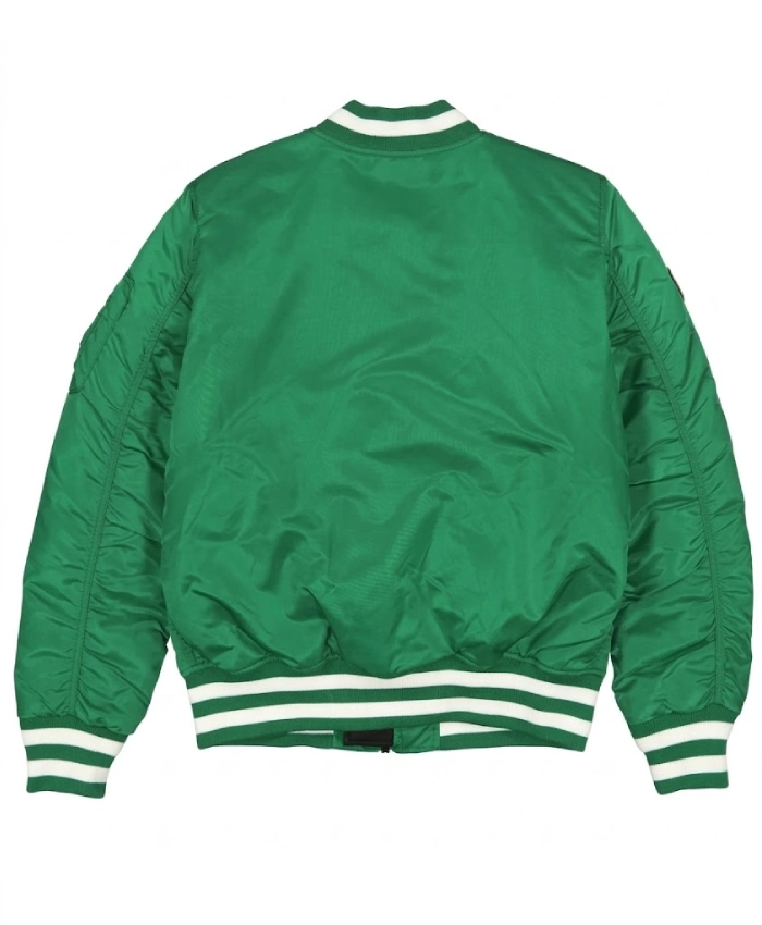 Buy Boston Celtics MA1 Kelly Green Bomber Jacket