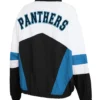 Buy Carolina Panthers Full Zip White and Black Windbreaker Jacket