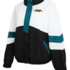 Buy Jacksonville Jaguars Full Zip White and Black Windbreaker Jacket For Sale