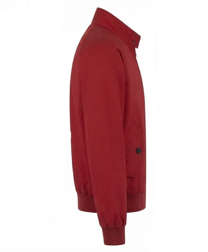 Buy James Dean Red Cotton Bomber Jacket