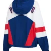 Buy New England Patriots Full Zip White and Royal Windbreaker Jacket