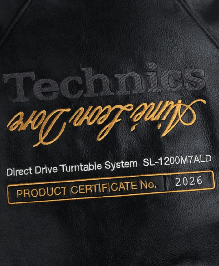 Buy Now ALD Technics Varsity Black Jacket