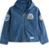 Buy Now Abercrombie x NFL Blue Bomber Jacket For Men and Women
