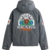 Buy Now Abercrombie x NFL Hooded Grey Bomber Jacket For Men and Women