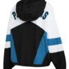 Buy Now Carolina Panthers Full Zip White and Black Jacket
