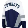 Buy Now Dallas Cowboys Full Zip Navy and White Jacket