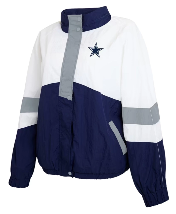 Buy Now Dallas Cowboys Full Zip Windbreaker Jacket
