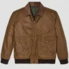 Buy Now Filson Cover Cloth Zip Up Brown Bomber Jacket For Men and Women 
