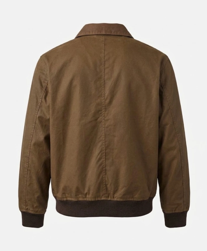 Buy Now Filson Cover Cloth Zip Up Brown Bomber Jacket
