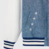 Buy Now Jackie Robinson Cotton Denim Varsity Jacket Sale
