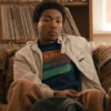 Buy Now Lamar Kinsey Grey Racer Bomber Jacket