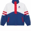 Buy Now New England Patriots Full Zip White and Royal Windbreaker Jacket