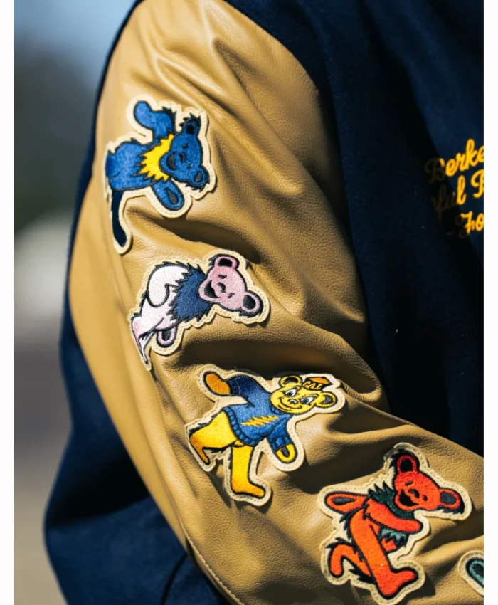 Cal Athletics x Grateful Bears Varsity Jacket For Sale
