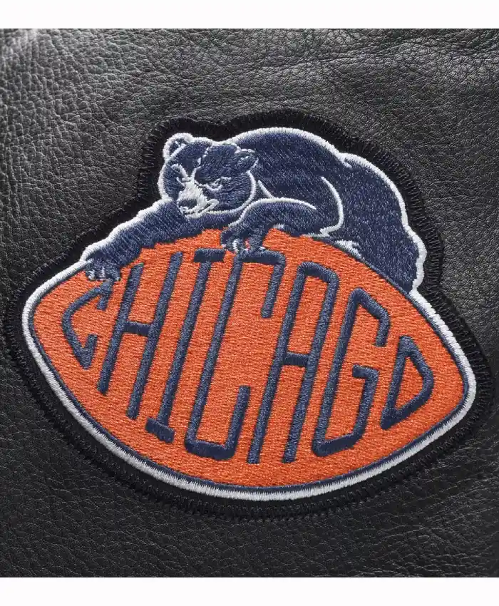 Chicago Bears Nike Navy 2026 Rivalries Full Snap Jacket