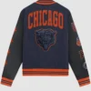 Chicago Bears Nike Navy 2026 Rivalries Wool Varsity Jacket
