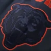 Chicago Bears Nike Navy Rivalries Full Snap Wool Varsity Jacket