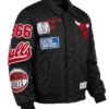 Chicago Bulls New Era x Alpha Industries Black MA1 Jacket